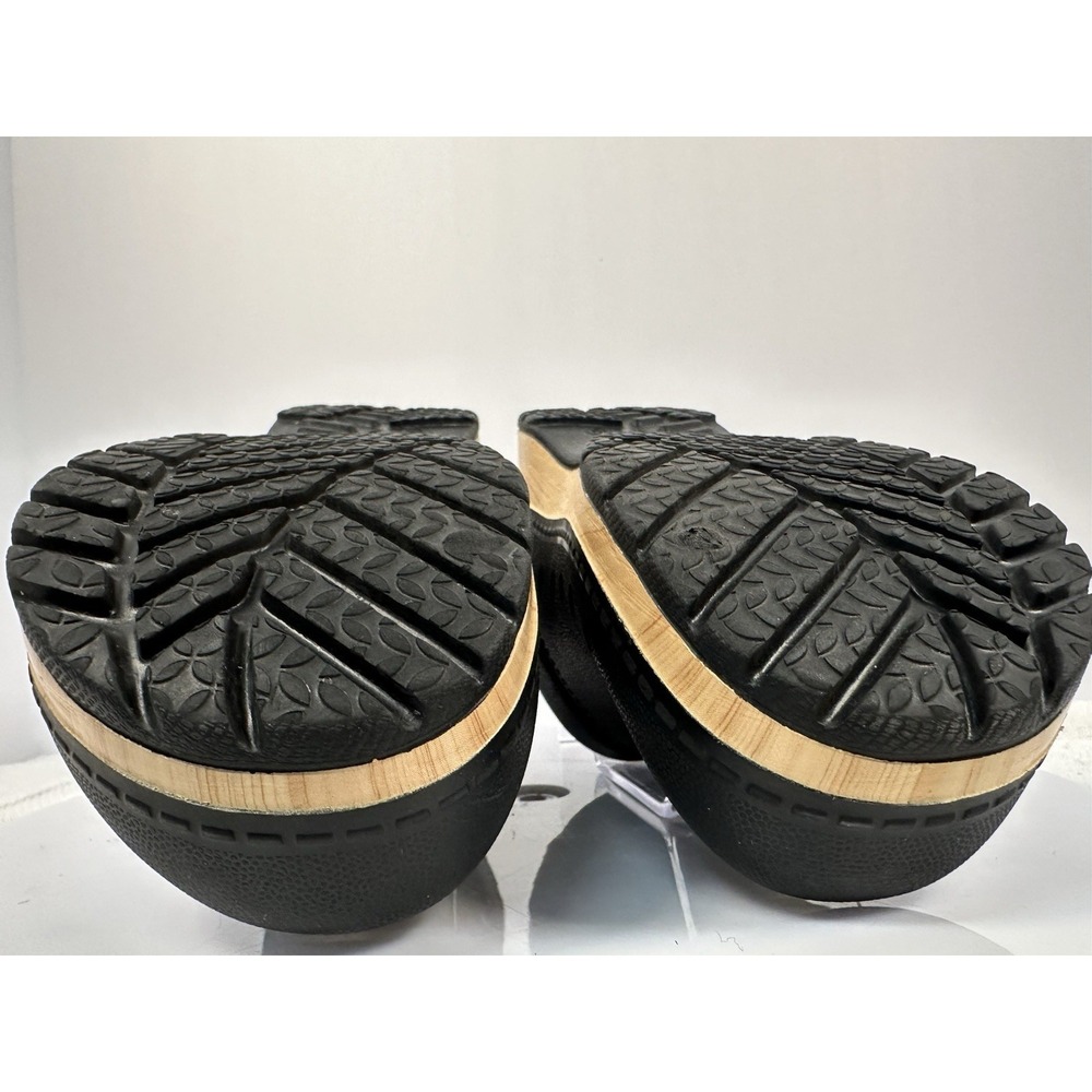Dansko Kane Clogs 39 Black Rubber Slip On Mule Professional Work Waterproof - Picture 8 of 9